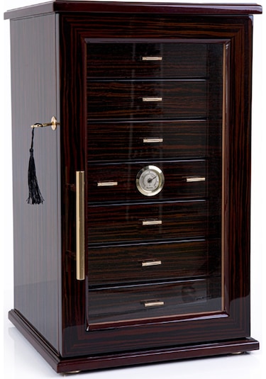 Premiumquality La Paz 7 Çekmeceli Sedir Humidor Puro Kutusu