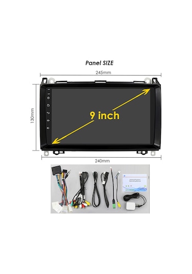 Exvol Mercedes Sprinter Crafter B200 Vito Android Multimedya Ips