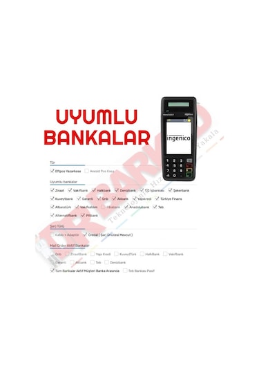 İngenico Move 5000 Eft Yazarkasa