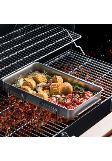 Luxchef Izgara Tavası / Paslanmaz Çelik