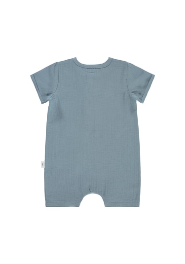 Civil Baby Müslin 6-18 Ay Tulum - Mavi Soft İndigo