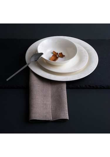 Jumbo Lily 24 Parça 6 Kişilik Bone Yemek Takımı