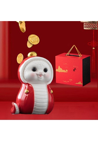 Suntek Çin Yeni Yıl Seramik Karikatür Yılan Yatak Stil-d