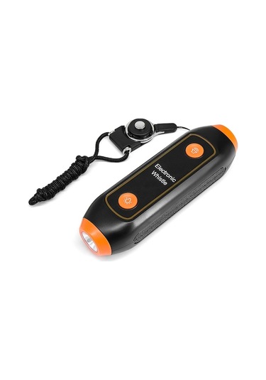 Wondernest Turuncu Sos Lambası Kamp Işığı Hakem Feneri Fener Emniyet Elektronik El Eğitmen Düdük Düdüğü Acil Durum Sinyali - Pd Altın