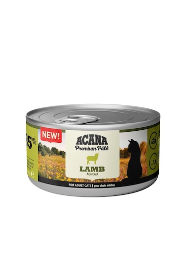 Acana Premium Pate Ezme Kuzu Etli Kedi Konservesi 85 G