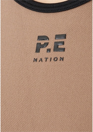P.e Nation Seamless Aktif Spor Ütyeni Bej