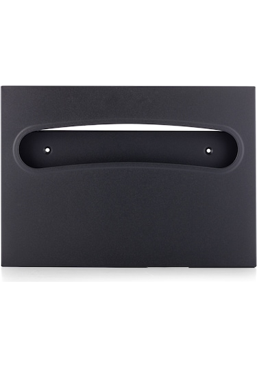 ARGESAN-Paslanmaz Çelik Klozet Kapak Örtüsü Dağıtıcısı-MAT SİYAH