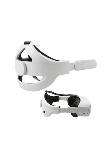 Fastbuy Quest 2 Vr Kask Uyumlu Çıkarılabilir Kafa Bandı Beyaz, Ergonomik Design