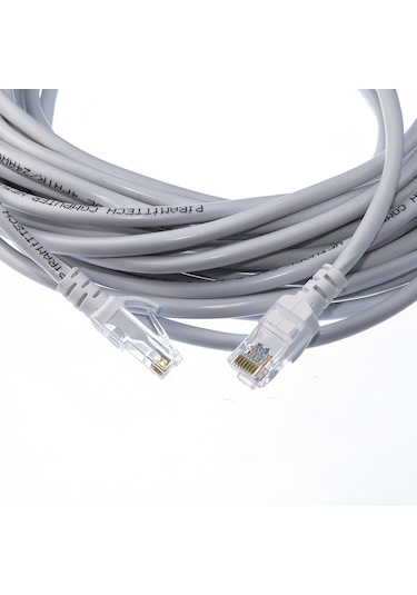 Tek-iş Cat5 Network Internet Ethernet Bilgisayar Kablosu Rj45 - Rj45 30 Metre Patch Kablo