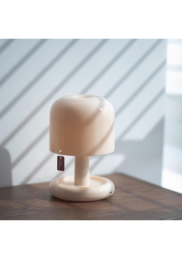 Suntek Yatak Başı Lambası Gün Batımı Işığı Gece Bebek Bej