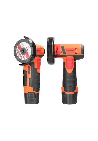 Jms Geevorks 19500 Rpm Elektrikli Mini El Kesici Taşlama Aracı Eu Plug + Batarya