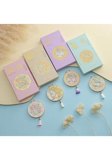 Suntek Seyahat Makyaj Aynası Yuvarlak Yaratıcı Kozmetik Çanta Sarı