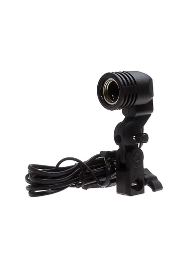 Hfambition Fotoğraf Ve Canlı Yayın Aydınlatma Işığı Tripod, E27 Ampul Başlıklı 50cm Işık Sehpası