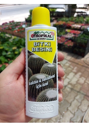 Tropikal Kaktüs ve Sukulentler İçin Özel Bitki Besini 225 ml