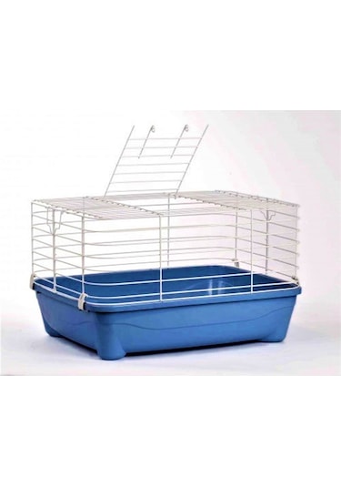 Tavşan Kafesi Büyük Kalın Telli Taşınabilir Üstten Açmalı Kaliteli 49 x 28 x 35 CM