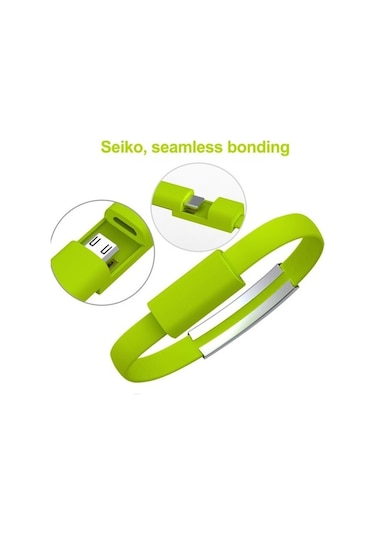 Prestigegoods Olaf Mikro Usb Bilezik Kablo, İphone Uyumlu Xs Max Xr 6s 7 Ve Android C Tipi Telefonlar İçin Şarj Ve Senkronizasyon