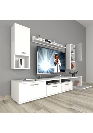 Decoraktiv Eko 5220da Mdf Tv Ünitesi Tv Sehpası Beyaz