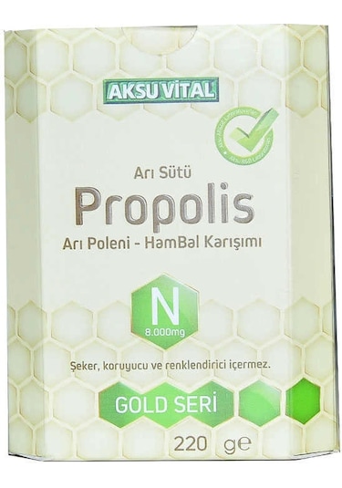 Arı Sütü Propolis Polen Bal Karışımı 220 Gr