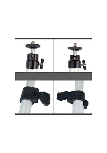 Ally 45 CM Ergonomik Cep Telefonu ve Kamera Tripod Stand