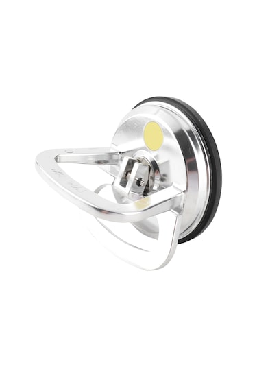 Vkemall Alüminyum Tek Paretli Cam-seramik Emici, 50kg Yanal Emme Gücü, Dürtüşsüz Yüzeyler İçin El Kolu