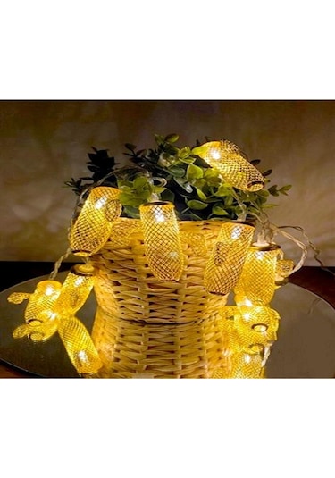 Hdmarketim Kaktüs10'lu Dekoratif Led Lamba (2 Metre)