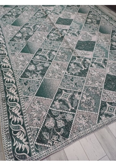 Savan Dokuma Halı Örtüsü 4m² 170 240 Kale Yeşil Diğer