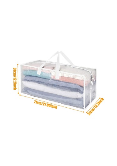 Homyl Ağır Hizmet Tipi Taşınma Çantası Yurt Saklama Giyim Temizlemek