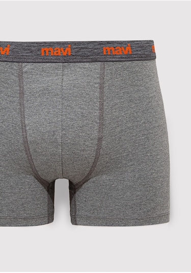 Mavi - Gri Basic Boxer 0911180-23854 Gri