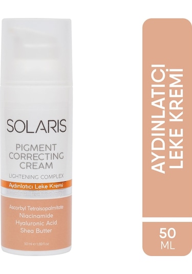 Solaris Leke Kremi Aydınlatıcı 50 ML