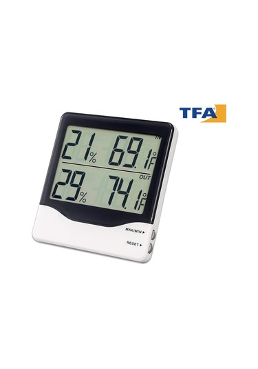 Tfa 30.5013 Termohigrometre Iç Dış Ortam Isı Ve Nem Ölçer