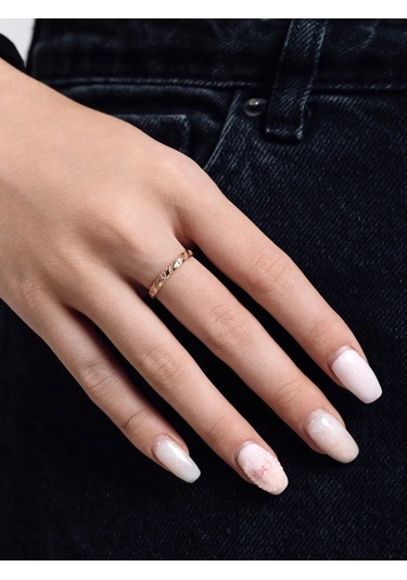 Voznesenskij Uvelirnyj Zavod 925 Ayar Gümüş "koru Ve Müstafa Kıl" Altın Kaplamalı Yüzük 272518978 Altın