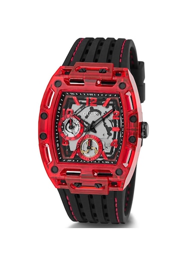 Guess Gugw0499g4 Erkek Kol Saati Gugw0499g4 Kırmızı
