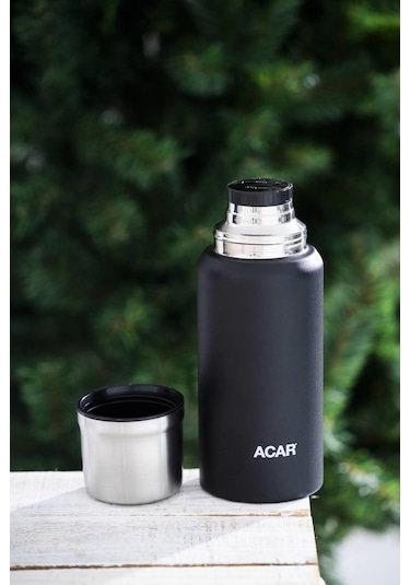 Acar Karat X Inox Termos - 0.75 Lt Siyah