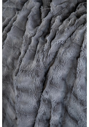 Çift Kişilik Briella Gri Yatak Örtülü Set Gri