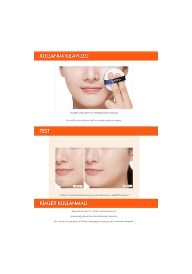 Missha Magic Cushion Cover Lasting Yüksek Kapatıcı Yarı Mat SPF50+ PA+++ Fondöten No.21 15 G