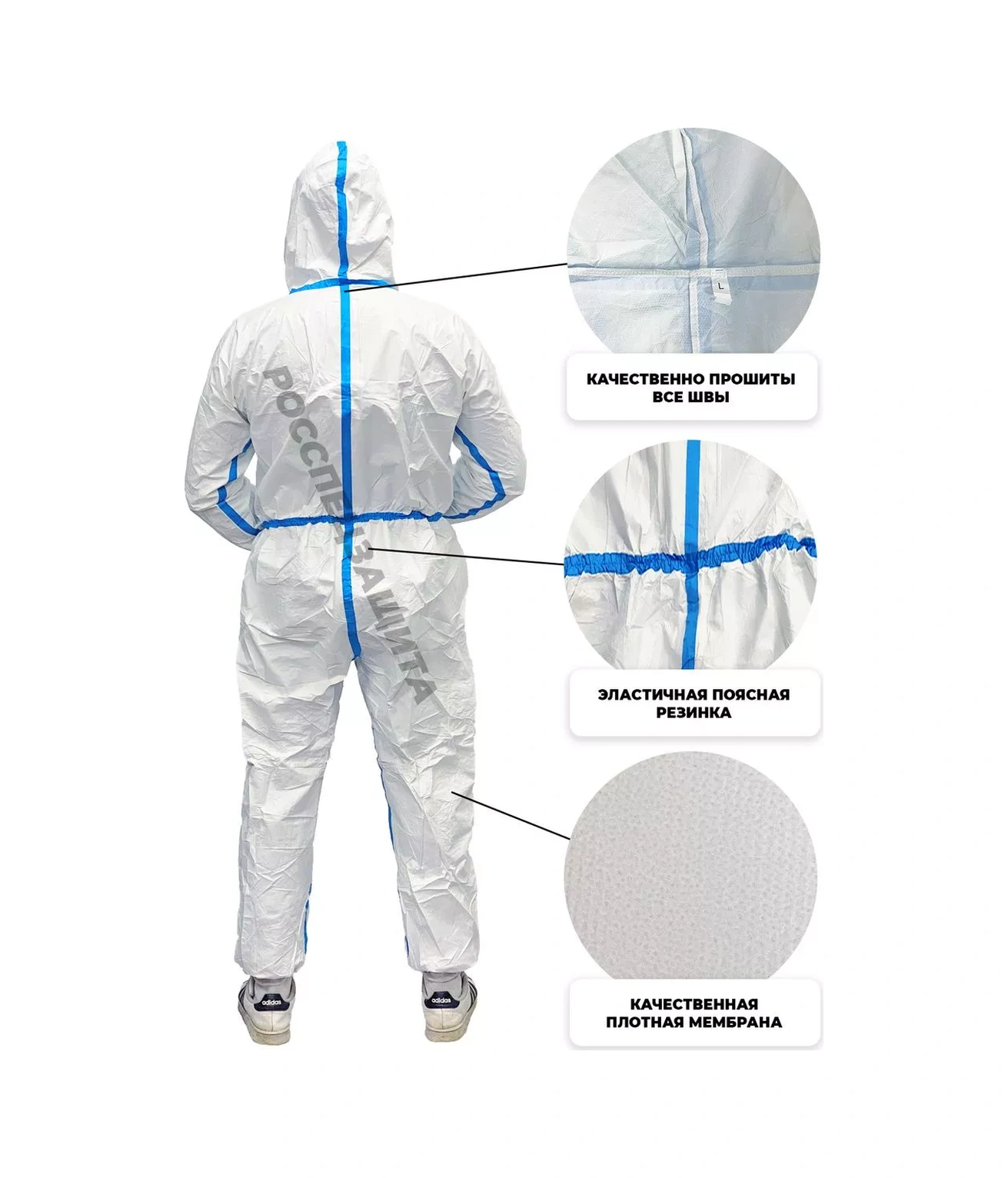 Rosspeczasita Tek Kullanımlık Koruyucu Kıyafet 2 Adet 226228541