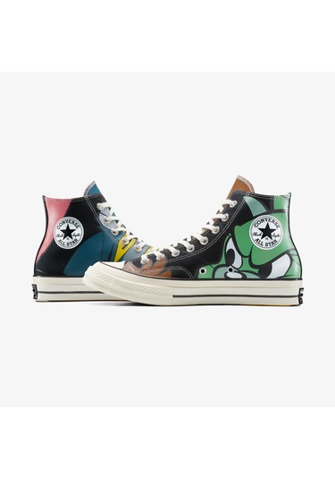 Converse X Tom & Jerry Chuck 70 Unisex Renkli Sneaker A15110c Siyah