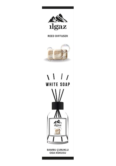 Ilgaz Beyaz Sabun Çubuklu Oda Kokusu 110 ML