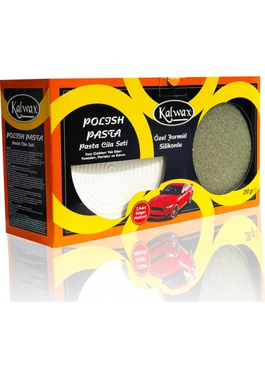 Kalwax Pasta Cila Seti Krem 250 G 2 Adet Sünger N11.116