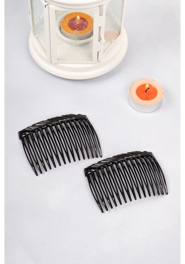 Okavango Siyah Tarak Toka 2 Adet Çok Renkli