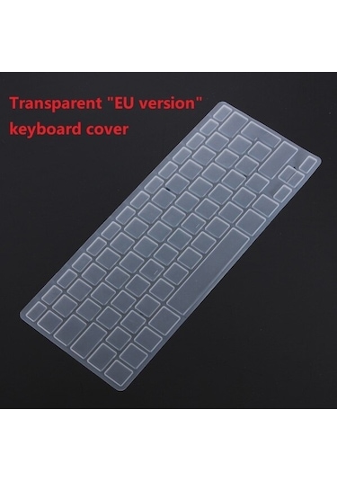 GubisiStore Eu-clearcover-yeni 13air A1932 2018-dizüstü Abd/ab Klavye Kapağı Macbook Uyumlu Air 11 Hava 13 Pro Retina Dokun