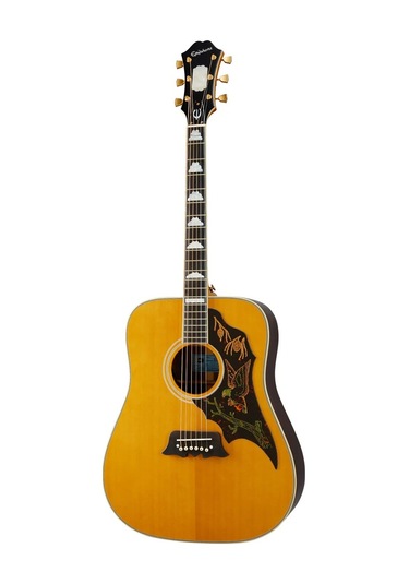 Epiphone Masterbilt Excellente Elektro Akustik Gitar Antique Natural Aged Gloss