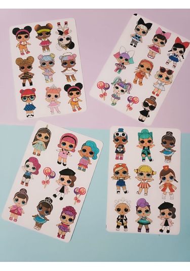 Lol Bebek Etiket Sticker Set
