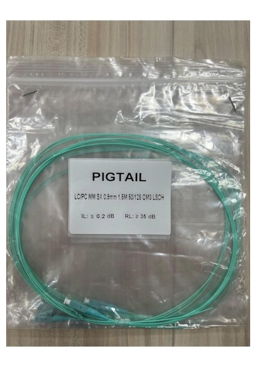 Pıgtaıl Fiber Optik Om3 Lc 10 Lu Paket