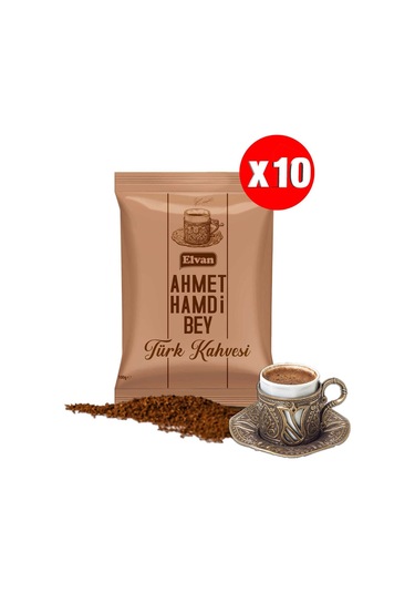 Ahmet Hamdi Bey Türk Kahvesi 100 Gr. (10 Adet)