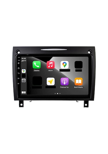 Mercedes Slk Android Multimedya Sistemi 4-64 Cadence 2004-2010 +360 Kamera 9"