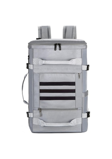 Gri Çok Fonksiyonlu Üç Kullanımlı Sırt Çantası Kovası Taşınabilir Çapraz Vücut Seyahat Çantası Yeni Erkek Büyük Kapasiteli Seyahat Sırt Çantası Kırmızı - Gri Gri Çok Fonksiyonlu Üç Kullanımlı Sırt Çantası Kovası Taşınabilir Çapraz Vücut Seyahat Çantası Yeni Erkek Büyük Kapasiteli Seyahat Sırt Çantası Kırmızı - Gri