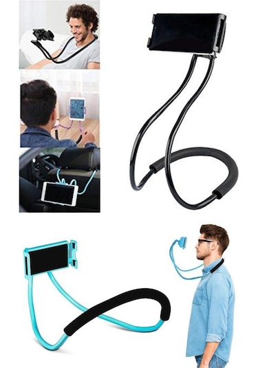 River World Boyuna Asılan Ergonomik 360 Derece Cep Telefonu Tutucu