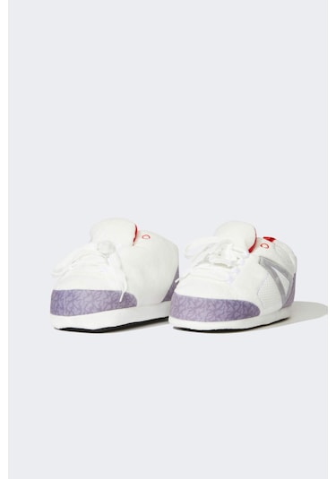 DeFacto Erkek Çocuk Sneaker Görünümlü Pelüş Panduf C8626A824WNWT1