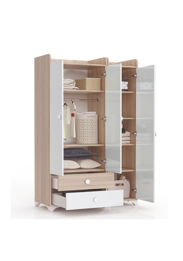 Patiko Sw 704a Büyüyebilen Bebek Odası Takımı Sonomo Kahverengi